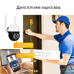 Орбита OT-VNI65 Видеокамера IP-WI-FI (1920*1080, 2Mpix, 3,6мм, пластик)